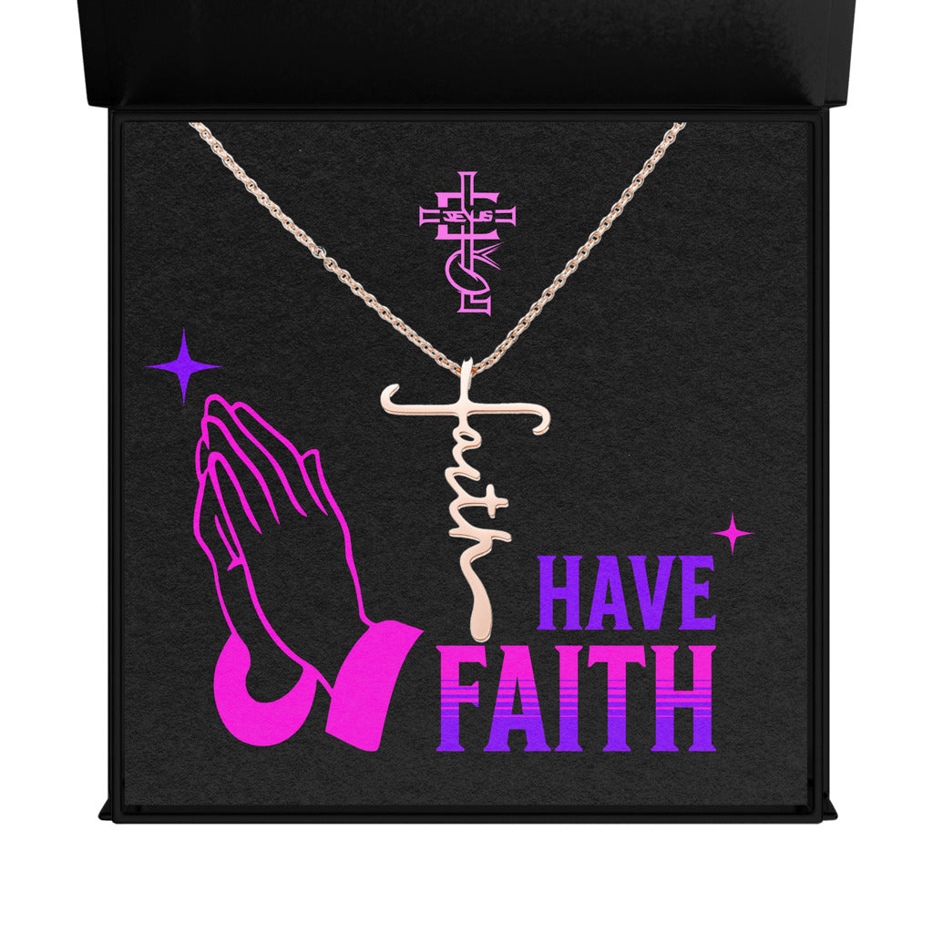 Buy 'Faith Forever' Cross Necklace | Showcase Your Faith at Eden Legacy
