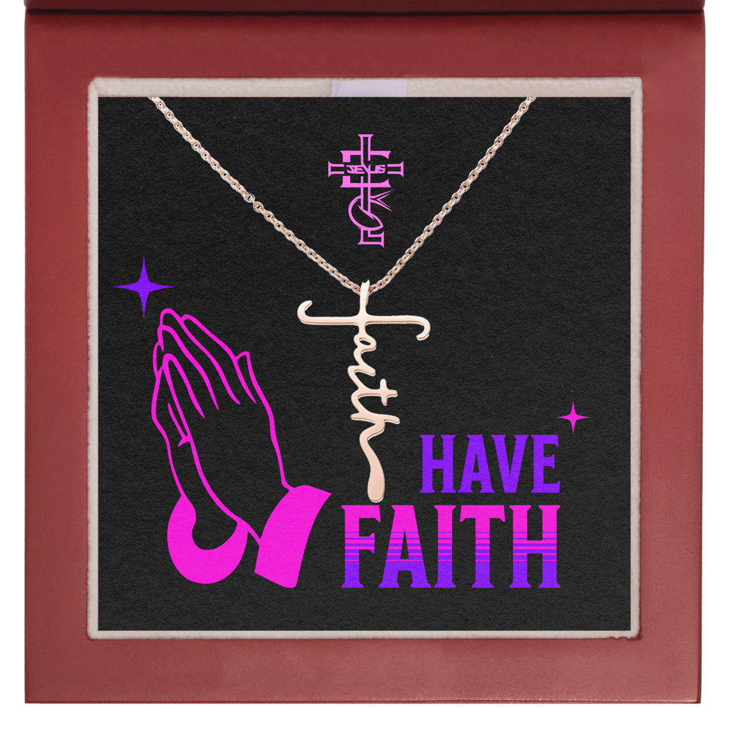 Buy 'Faith Forever' Cross Necklace | Showcase Your Faith at Eden Legacy